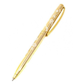 Ручка шариковая Manzoni Acireale золото