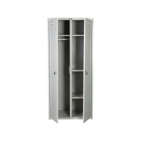 Шкаф металлический для одежды LS 21-80 U, 1830x813x500, 1756х387/411х468, ключ, 2, 4, нет, вес 38кг