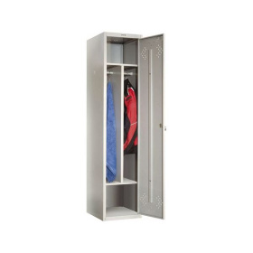 Шкаф металлический для одежды LS 11-40D, 1830x418x500, 1746x220/195x468, ключ, 1, 2, нет, вес 22кг