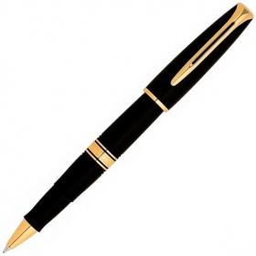 Ручка-роллер Waterman Charlstone Ebony Black GT черная