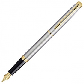 Ручка перьевая Waterman Hemisphere Stainless Steel GT 0.8 мм