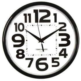 Часы настенные ТРОЙКА 91900934 с плавным ходом