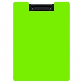 Клипборд-папка A4 inФормат, пластик 2500 мкм, зеленая