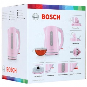 Чайник Bosch TWK 7500K розовый