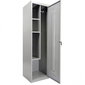 Шкаф металлический для одежды и хоз.инвентаря ML 11-50У универсальный модуль, 1830х500х500, 1770x498