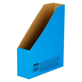 Накопитель архивный картон  75 мм OfficeSpace синий