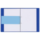 Разделительные полоски из картона Brauberg 105*230 мм, голубой, 100 шт