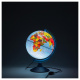 Глобус 25 см Globen Физико-политический, с подсветкой, круглая подставка