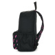 Рюкзак молодежный Schoolformat SOFT GRLPWR, 38*28*16 см., две лямки, текстиль, черный