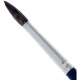 Кисть белка №07 (D4) круглая, Albatros Байкал, ручка дерево, длинная, синего цв.
