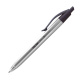 Ручка шариковая Milan Silver синяя, автоматическая, 1 мм., корпус ассорти, 1 мм