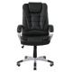 Кресло офисное BRABIX Comfort MS-003, 6 массажных модулей, экокожа, черное, 532521