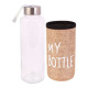 Бутылка для воды 400 мл. My bottle в чехле, бежевый  УД-6408
