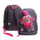Рюкзак школьный, Grizzly RG-363-10/1, без наполнения, т.-серый