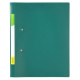 Папка с боковым зажимом A4 inФормат 1455 550 мкм с карманом зеленая