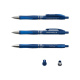 Ручка шариковая Erich Krause Megapolis синяя, автоматическая 0,7 мм