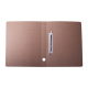 Папка-скоросшиватель А4 гофрированный картон 420 гр/м, OfficeSpace 30 мм, белый